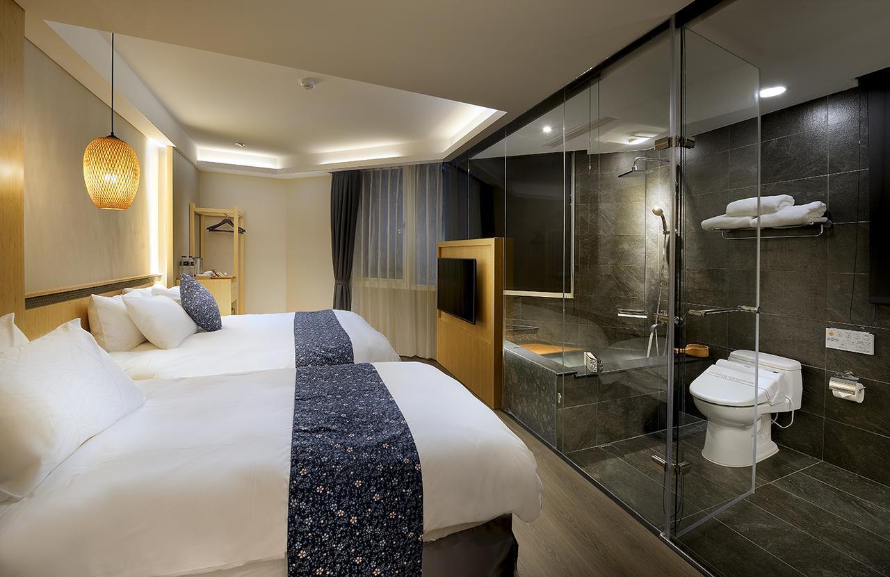 Yunoyado Onsen Hot Spring Hotel -Xinyi Branch Jiaoxi Zewnętrze zdjęcie