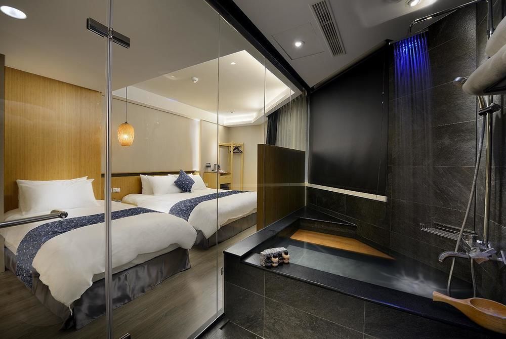 Yunoyado Onsen Hot Spring Hotel -Xinyi Branch Jiaoxi Zewnętrze zdjęcie